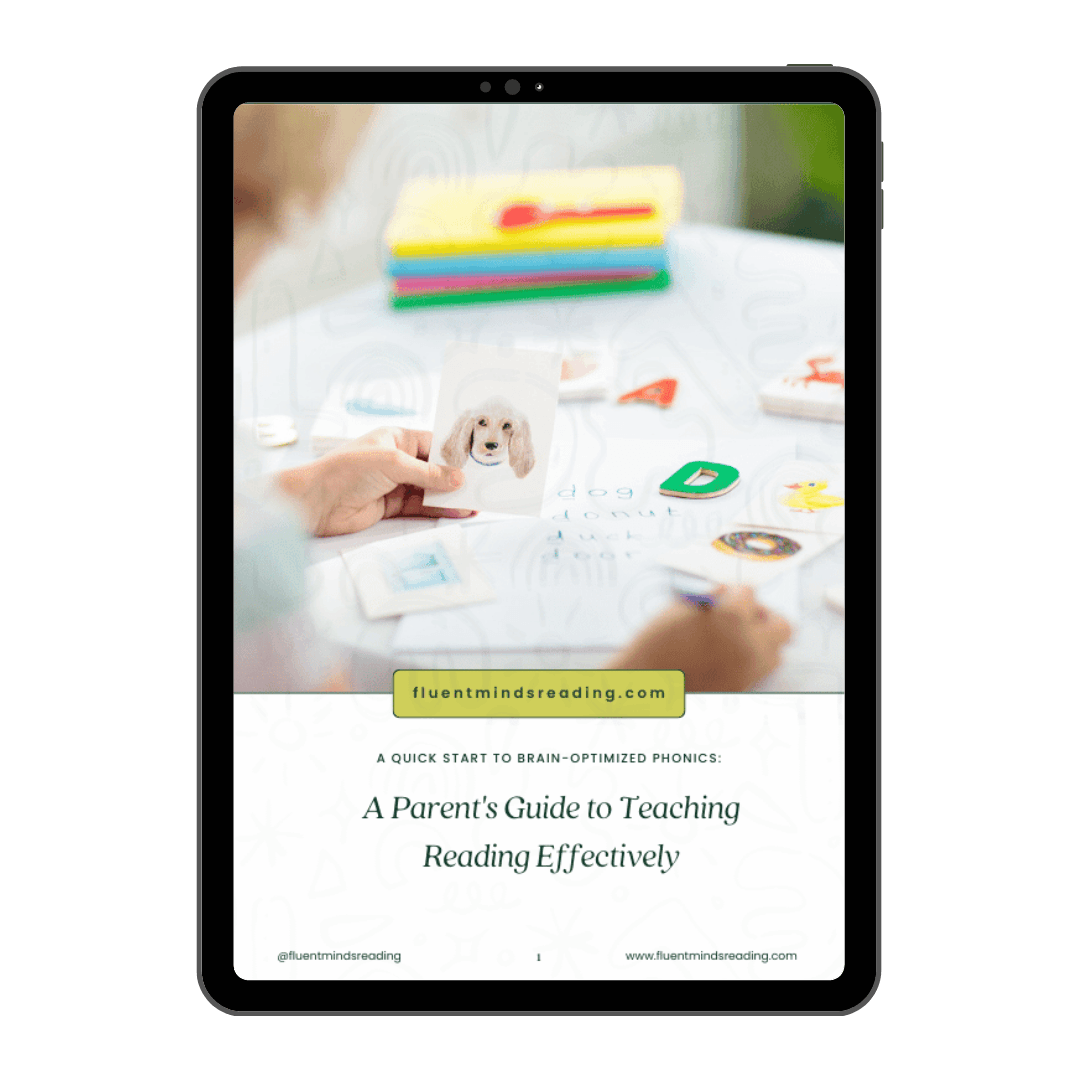 Free Parent's Guide to Teaching Reading Effectively